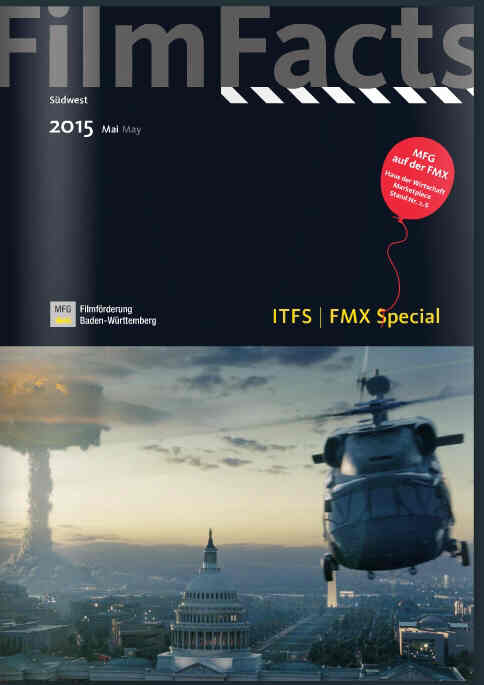 FILMFACTS (GERMANY) magazine side cover  Special May 2015