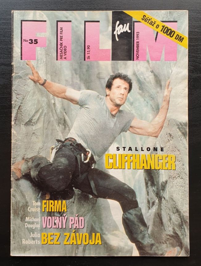 FILM FAN magazine side cover Issue 35  November 1993
