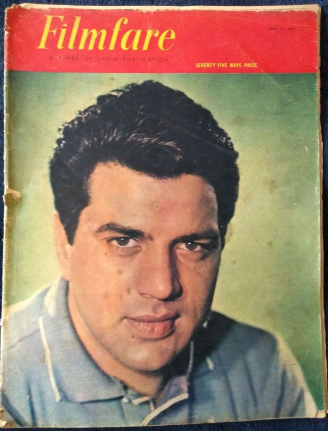 FILMFARE magazine side cover 21 May 1963