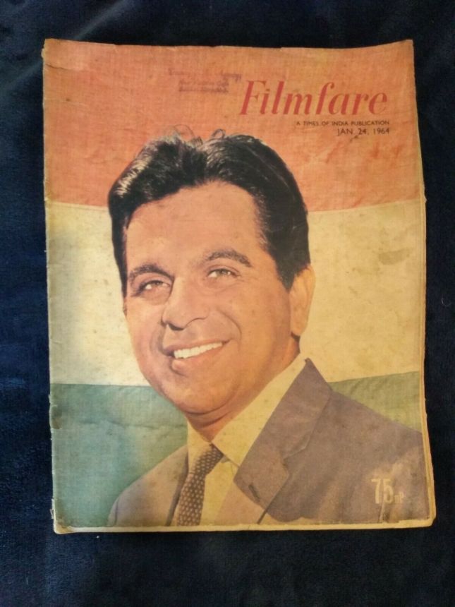 FILMFARE magazine side cover 24 January 1964