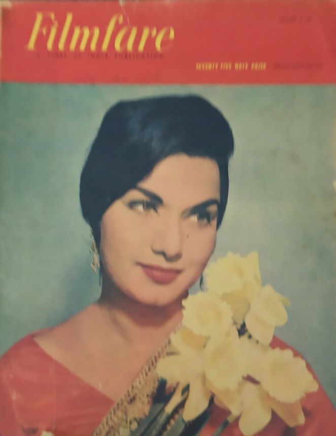 FILMFARE magazine side cover  October 1961