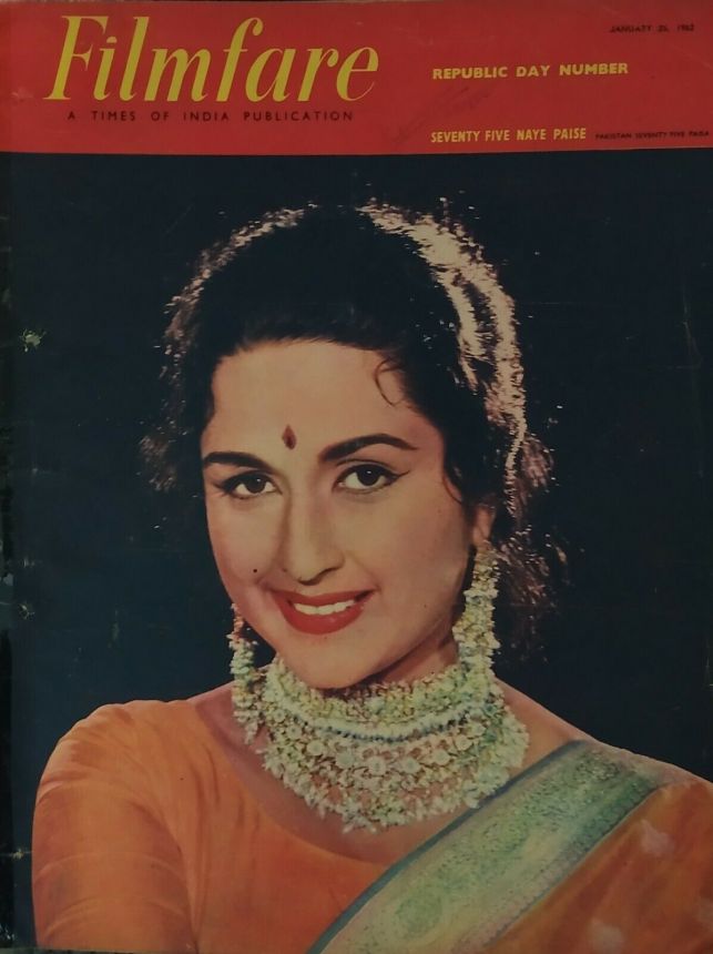 FILMFARE magazine side cover 26 January 1962