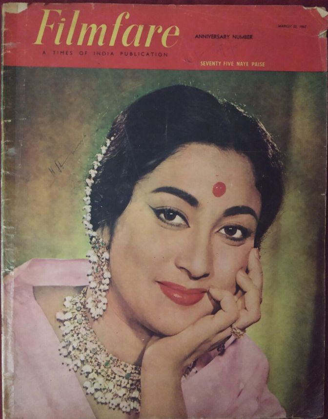 FILMFARE magazine side cover 23 March 1962