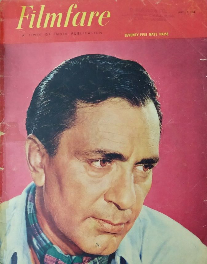 FILMFARE magazine side cover 13 July 1962