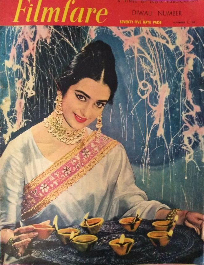 FILMFARE magazine side cover 2 November 1962
