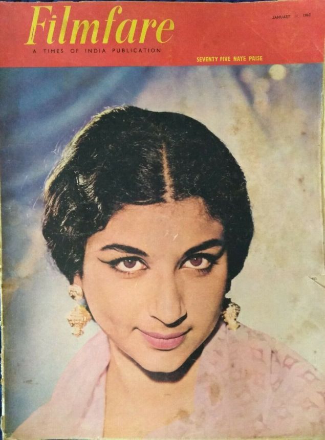 FILMFARE magazine side cover 11 January 1963