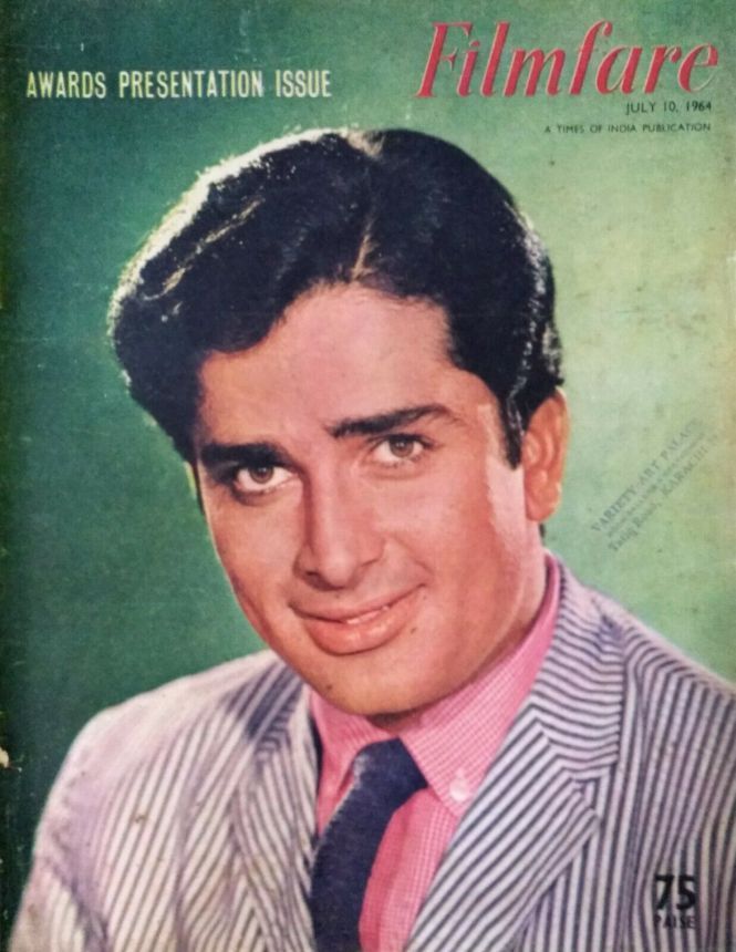 FILMFARE magazine side cover 10 July 1964
