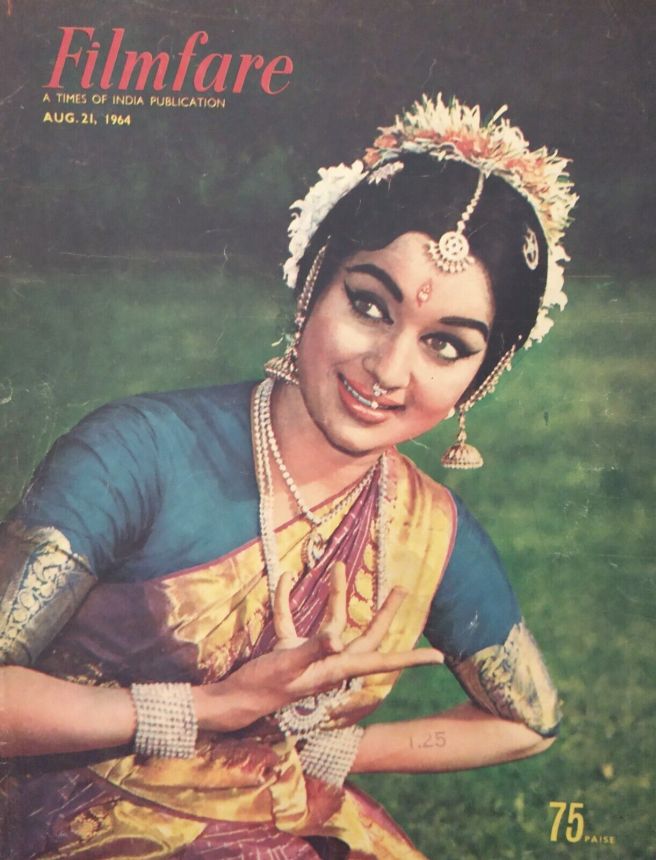 FILMFARE magazine side cover 21 August 1964