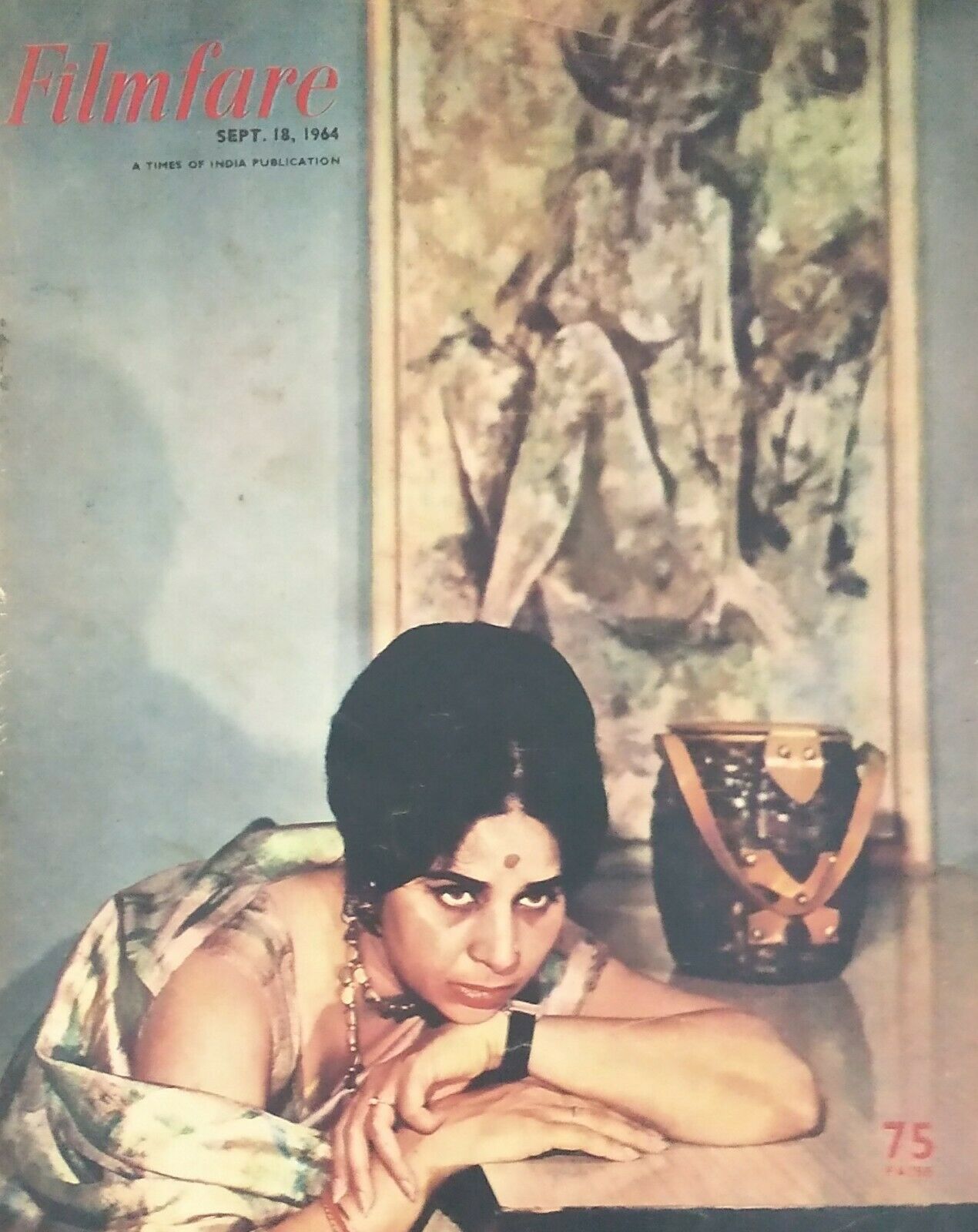 FILMFARE magazine side cover 18 September 1964