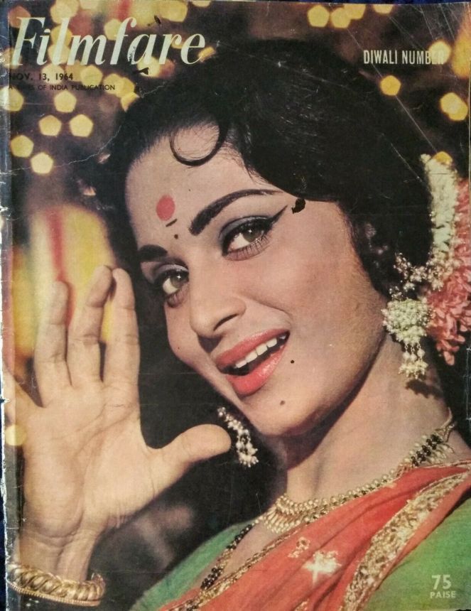 FILMFARE magazine side cover 13 November 1964