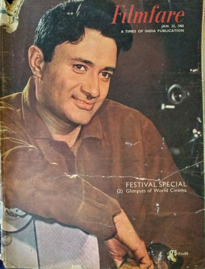 FILMFARE magazine side cover 22 January 1965
