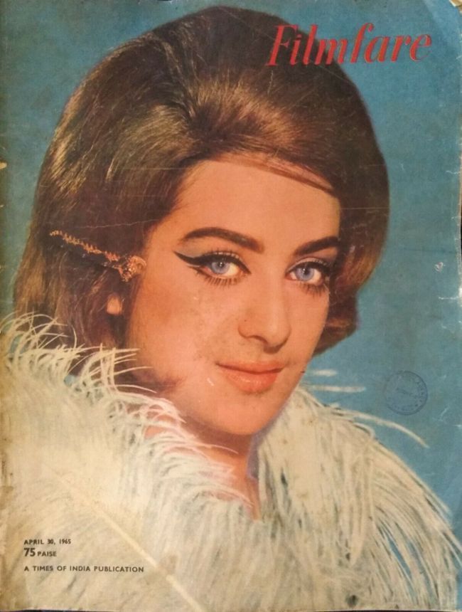 FILMFARE magazine side cover 30 April 1965