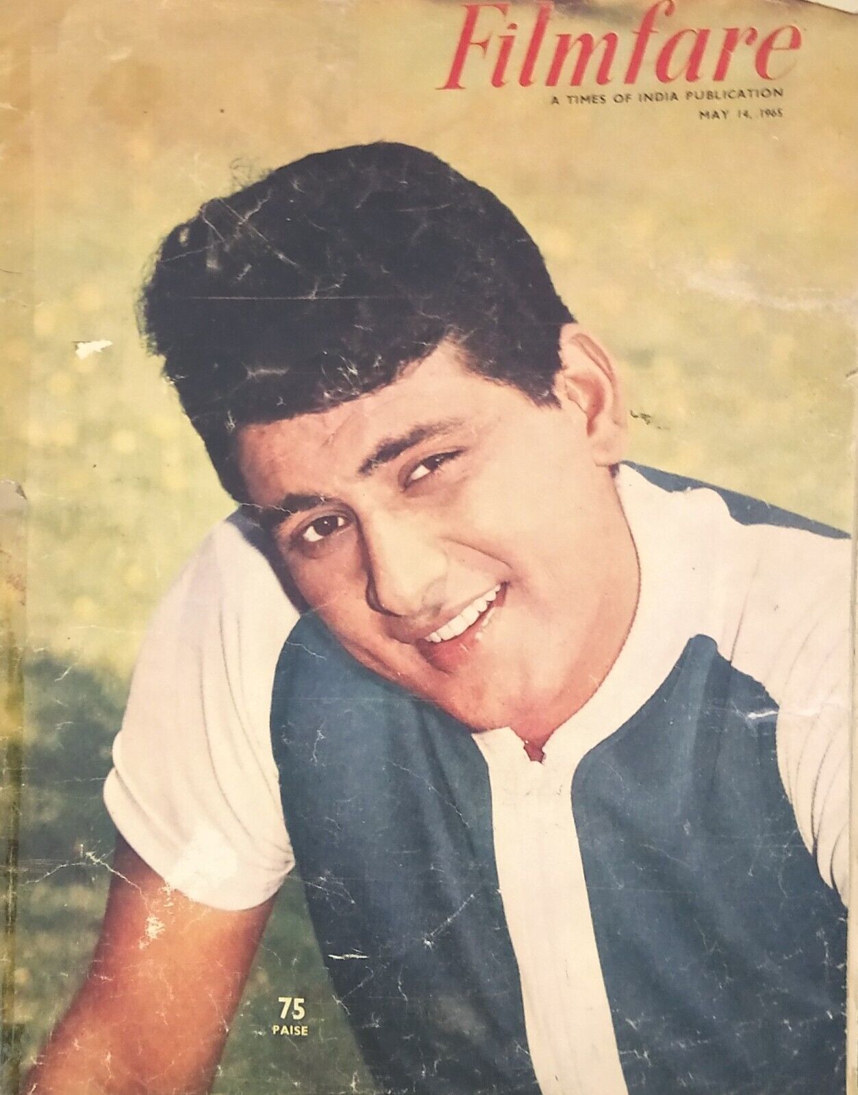 FILMFARE magazine side cover 14 May 1965