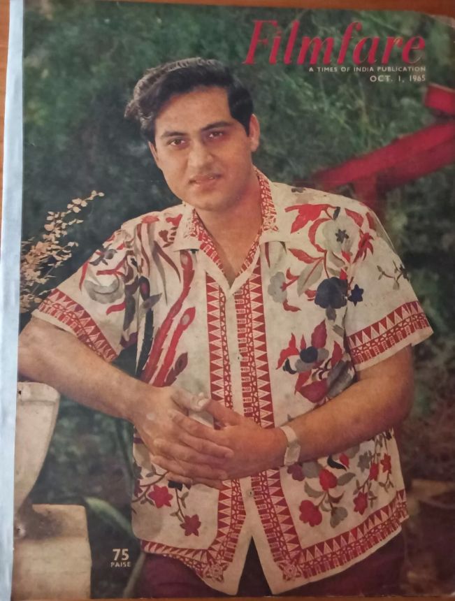 FILMFARE magazine side cover 1 October 1965