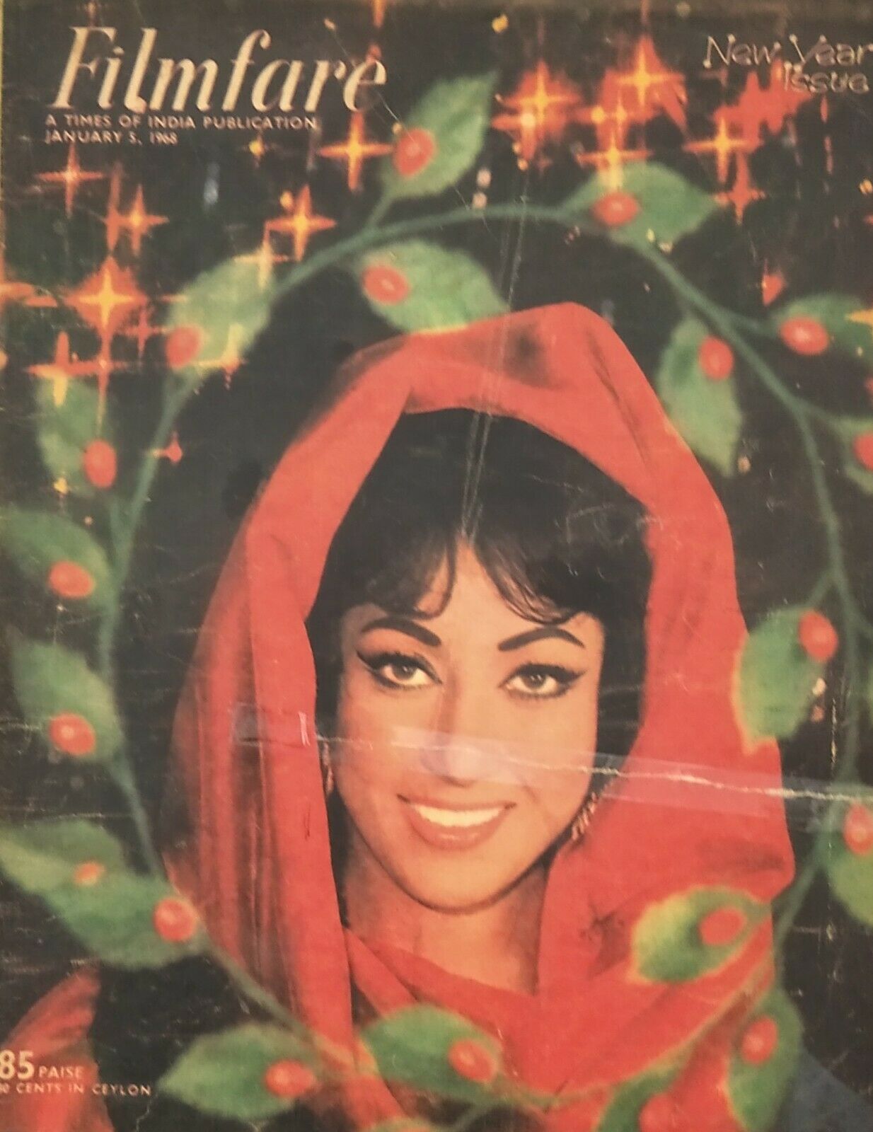 FILMFARE magazine side cover 5 January 1968
