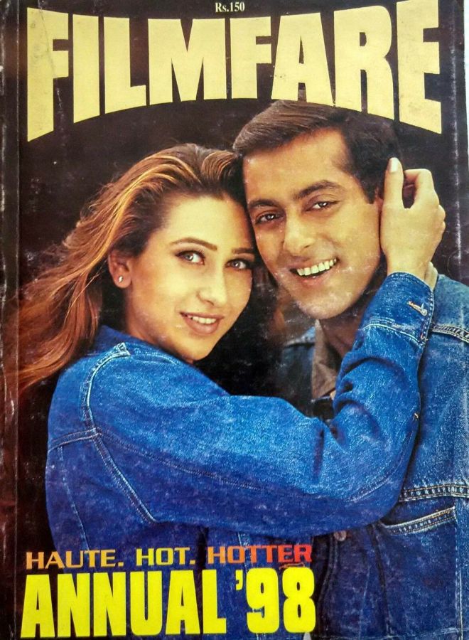 FILMFARE magazine side cover  Annual   1998