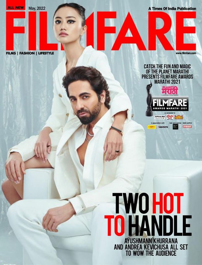 FILMFARE magazine side cover  May 2022
