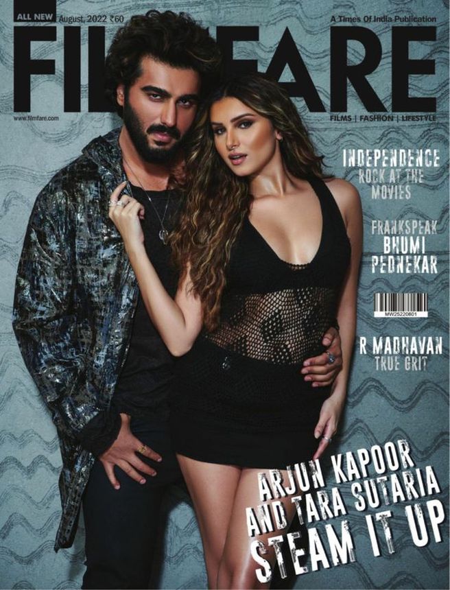 FILMFARE magazine side cover  August 2022