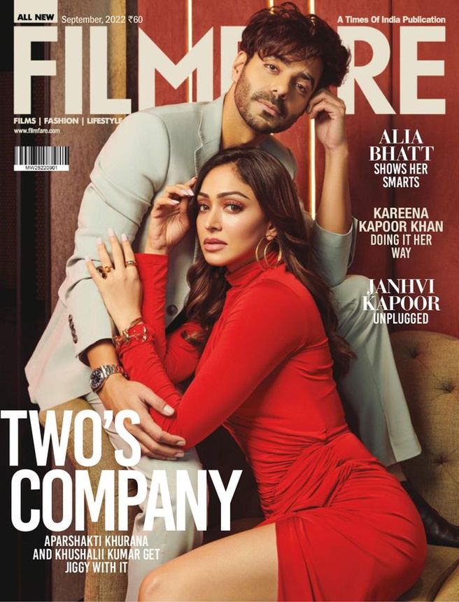 FILMFARE magazine side cover  September 2022