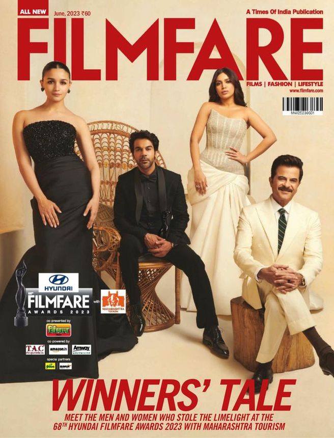 FILMFARE magazine side cover  June 2023