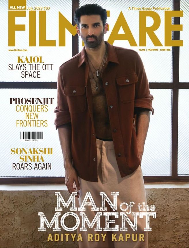 FILMFARE magazine side cover  July 2023