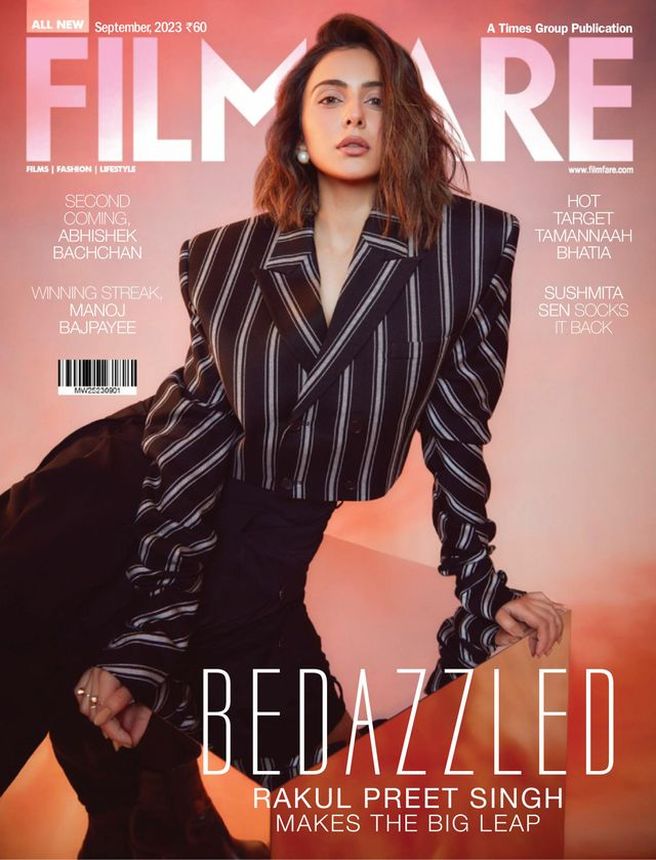 FILMFARE magazine side cover  September 2023