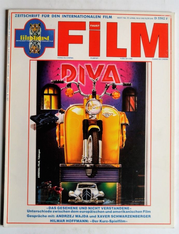 FILMFAUST magazine side cover Issue 33  April/May 1983