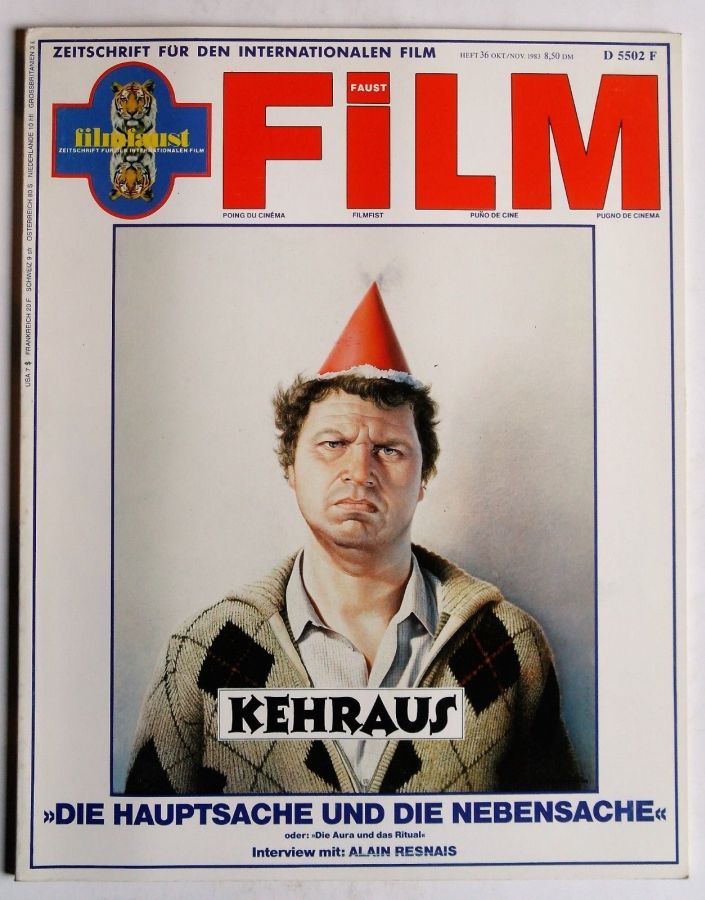 FILMFAUST magazine side cover Issue 36  October/November 1983