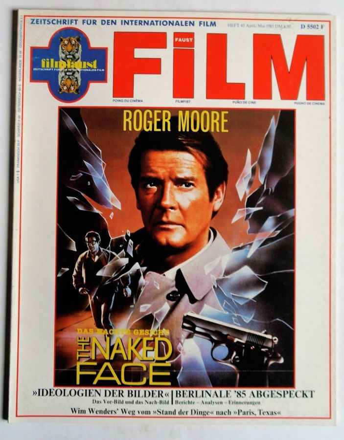 FILMFAUST magazine side cover Issue 45  April/May 1985