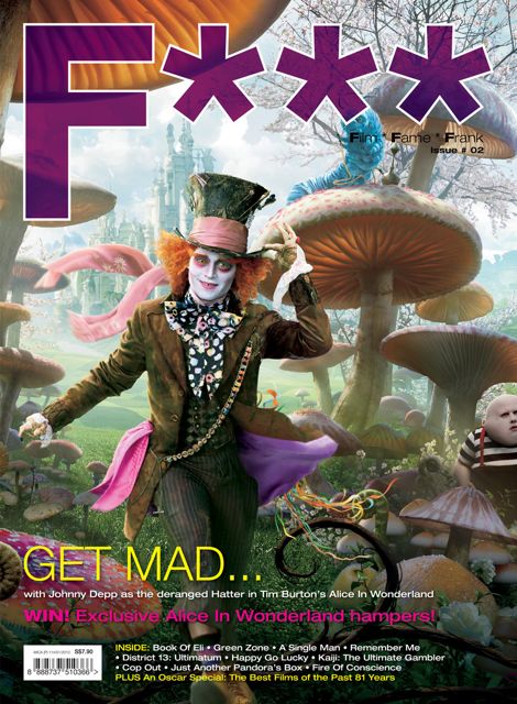 F*** magazine side cover Issue 2 March 2010
