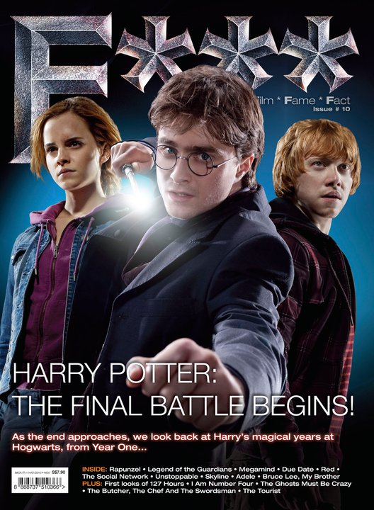 F*** magazine side cover Issue 10 November 2010
