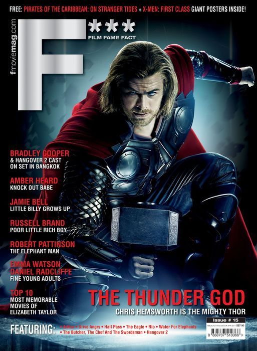 F*** magazine side cover Issue 15 April 2011