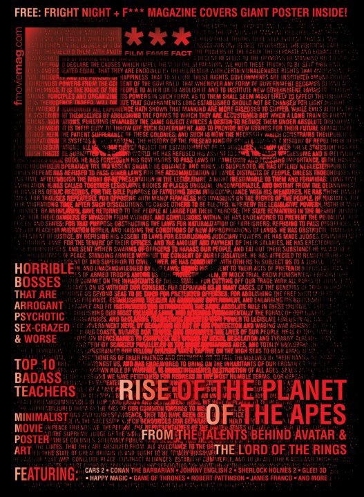 F*** magazine side cover Issue 19 August 2011