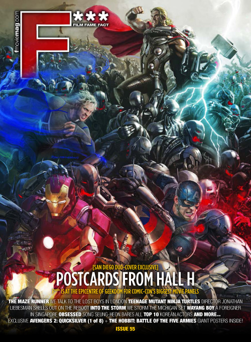 F*** magazine side cover Issue 55 August 2014
