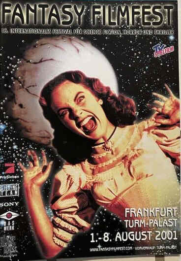 FANTASY FILMFEST magazine side cover Issue 15   2001