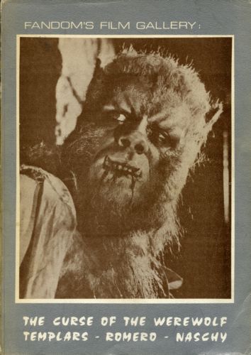 FANDOMS FILM GALLERY magazine side cover Issue 3 July 1978