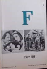 F-FILM 58 magazine side cover  1958