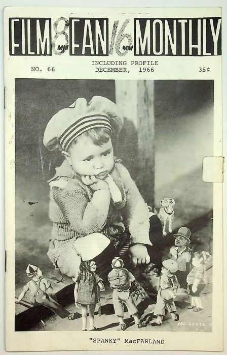 FILM FAN MONTHLY magazine cover Issue 66 December 1966
