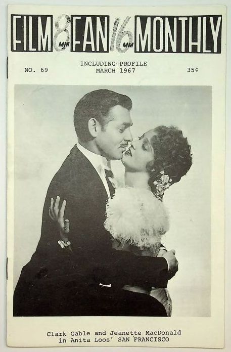 FILM FAN MONTHLY magazine cover Issue 69 March 1967
