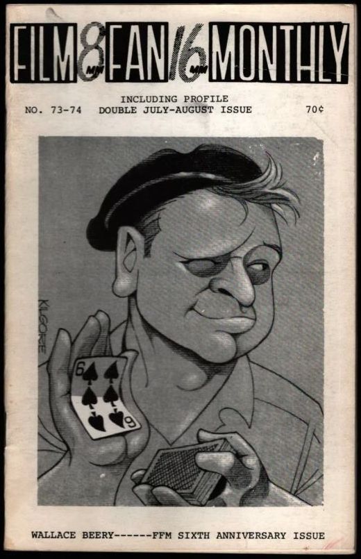 FILM FAN MONTHLY magazine cover Issue 73 /74 July/August 1967