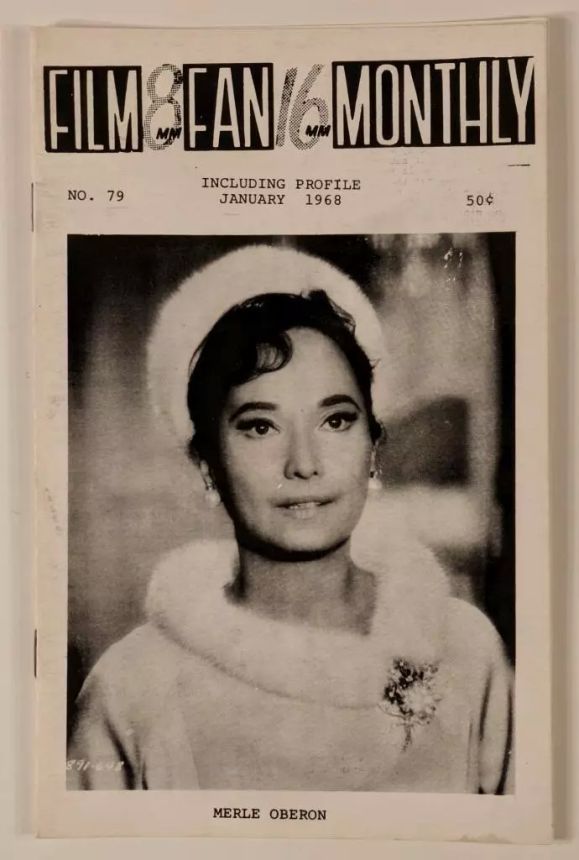FILM FAN MONTHLY magazine side cover Issue 79 January 1968