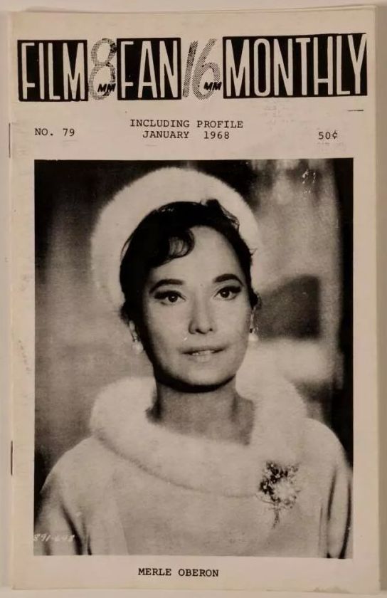 FILM FAN MONTHLY magazine cover Issue 79 January 1968