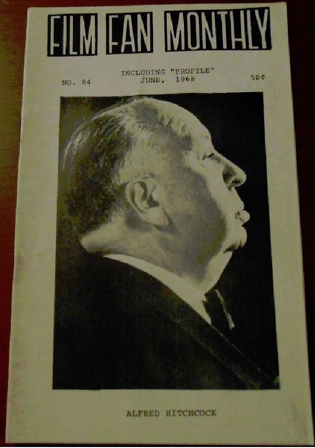 FILM FAN MONTHLY magazine side cover Issue 84 June 1968