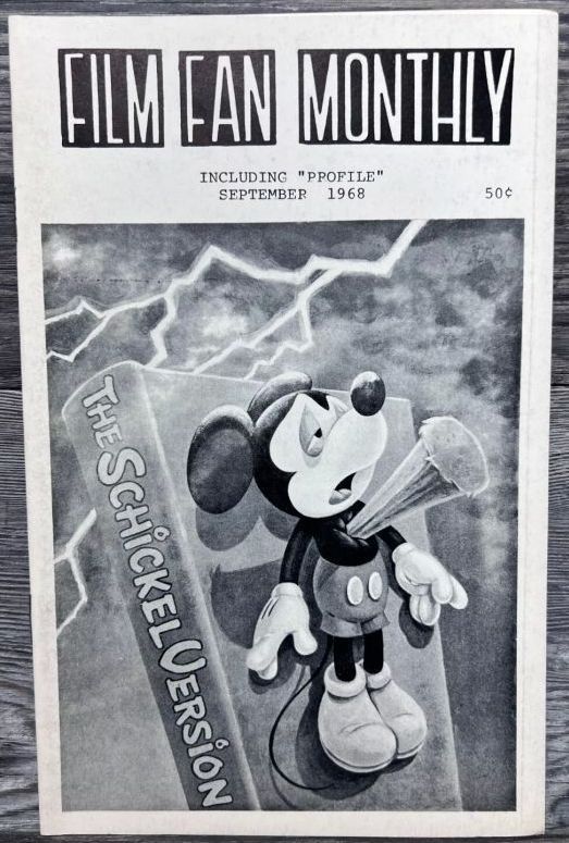 FILM FAN MONTHLY magazine cover Issue 87 September 1968