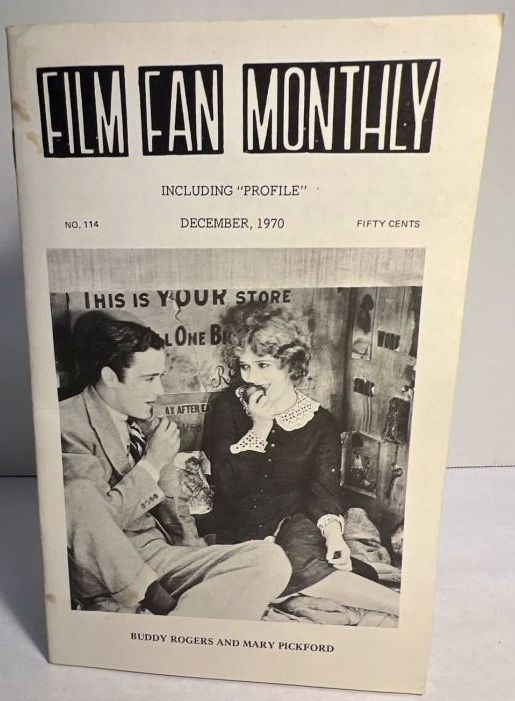 FILM FAN MONTHLY magazine cover Issue 114 December 1970