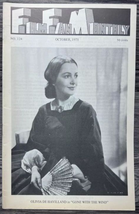 FILM FAN MONTHLY magazine cover Issue 124 October 1971