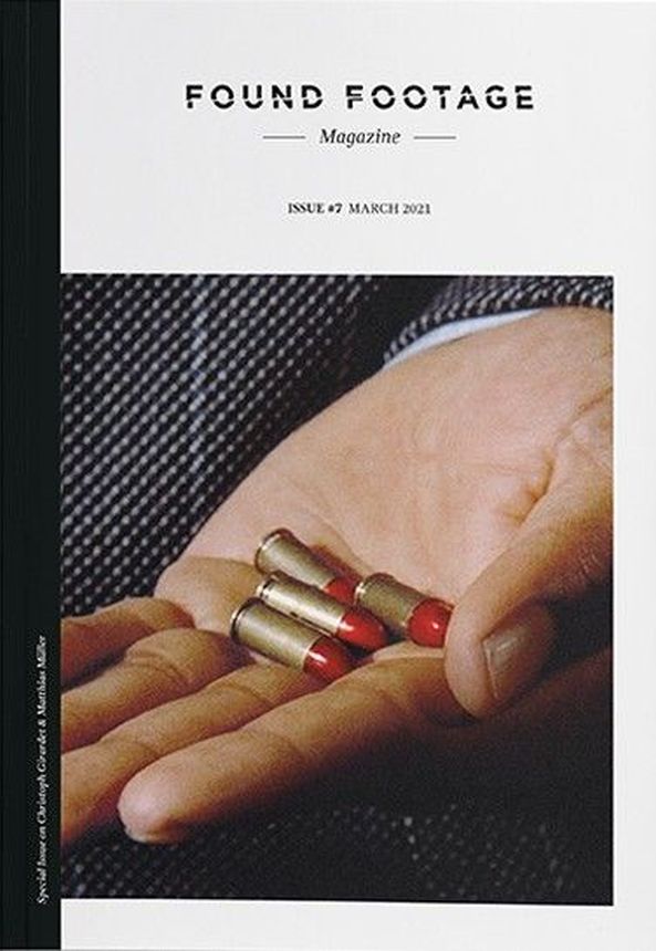 FOUND FOOTAGE MAGAZINE magazine side cover Issue 7  March 2021