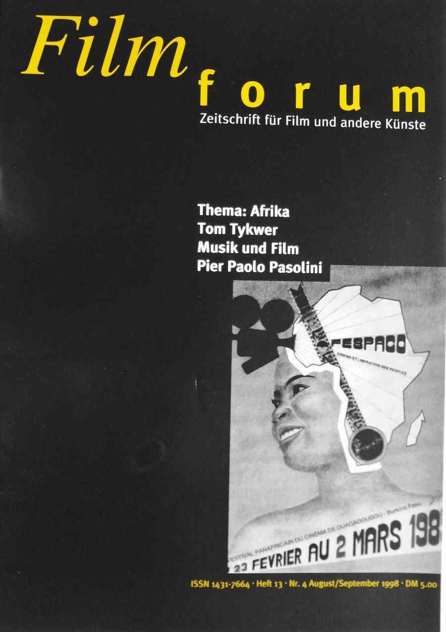 FILMFORUM (1996) magazine side cover Issue 13 August/September 1998