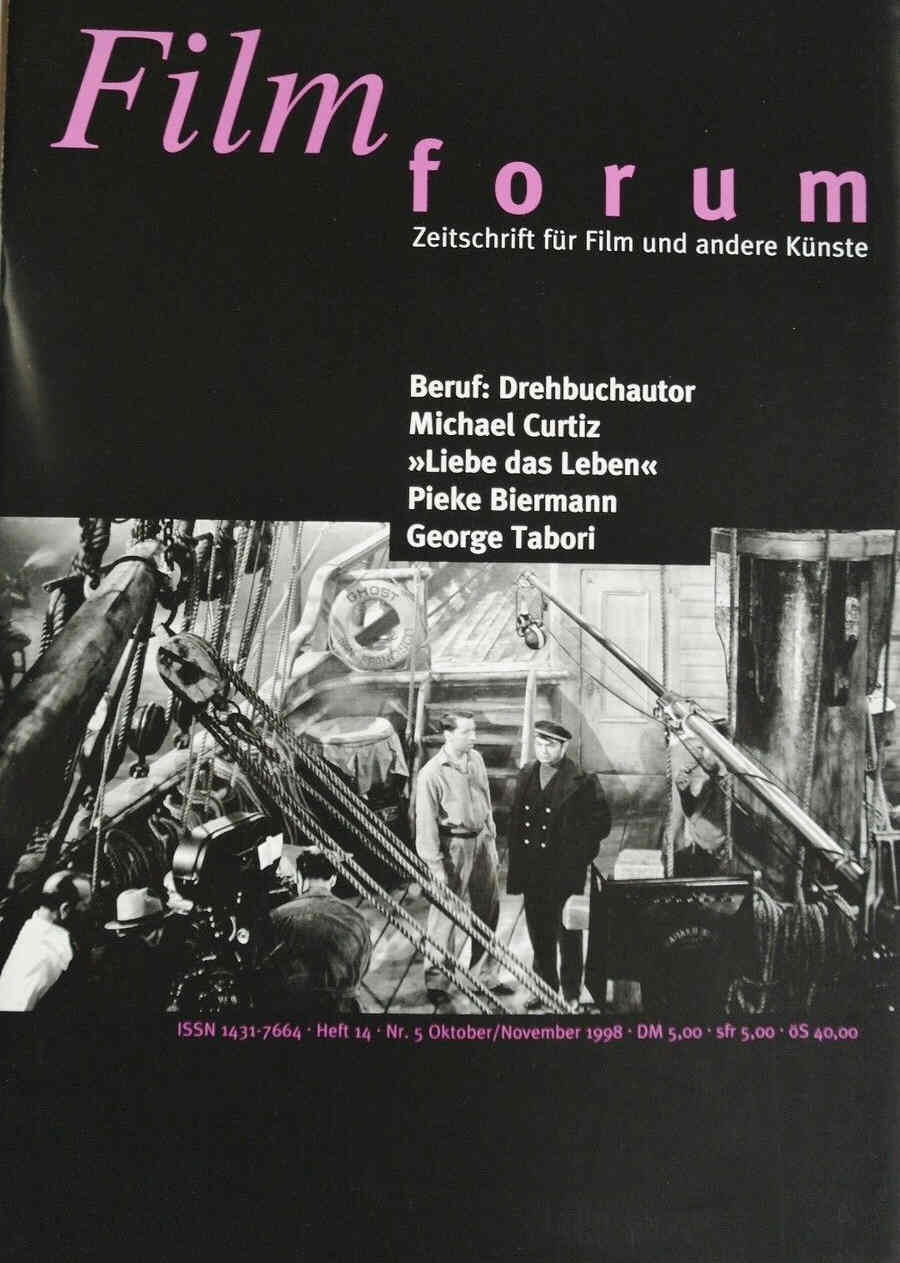 FILMFORUM (1996) magazine side cover Issue 14 October/November 1998