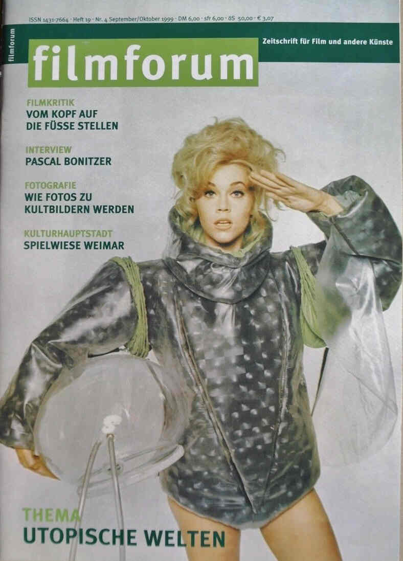 FILMFORUM (1996) magazine side cover Issue 19 September/October 1999